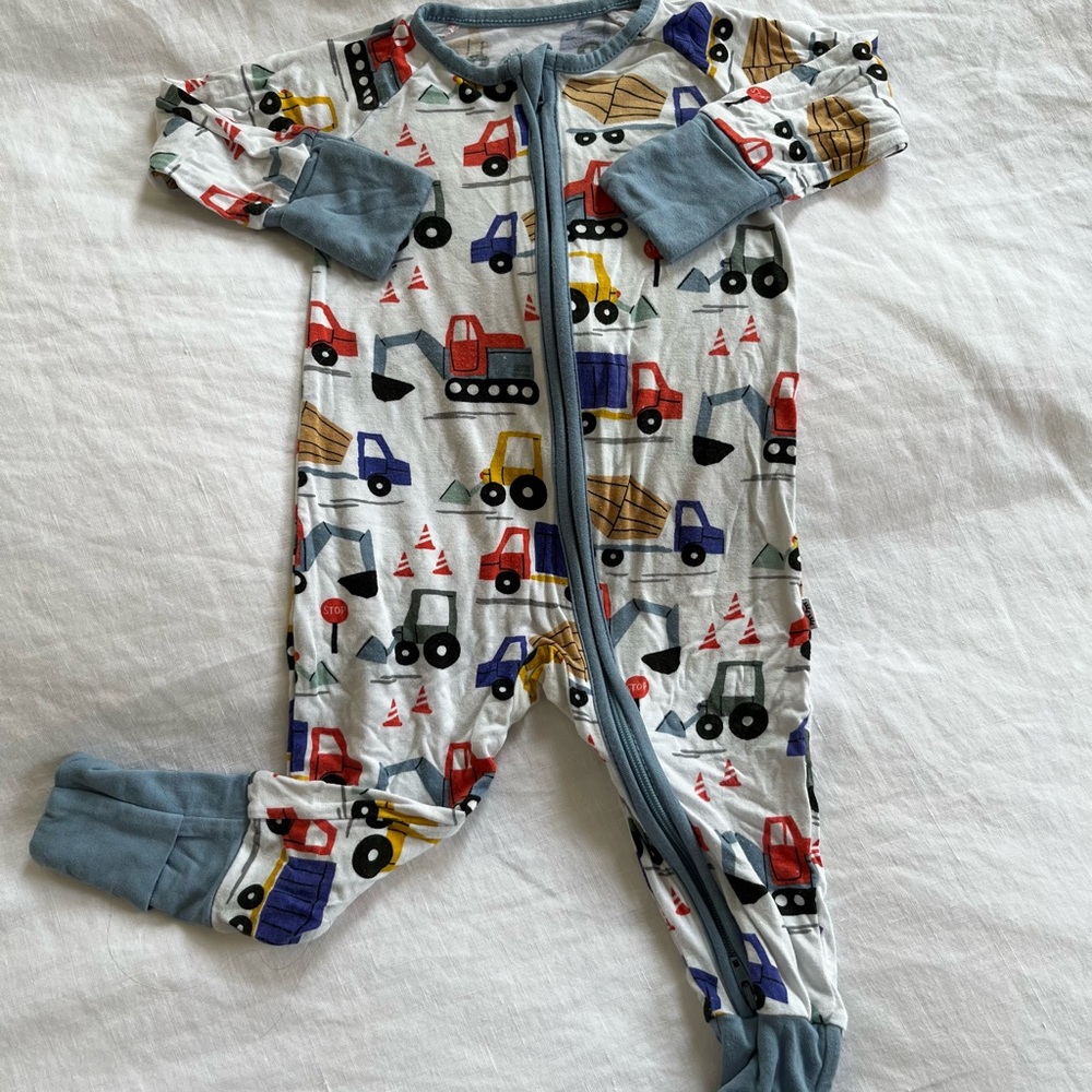 Little Sleepies Construction Zippy